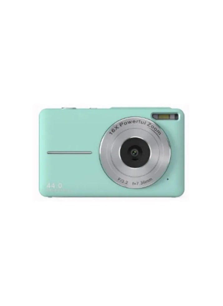 PROMAGE PROMAGE PC100 Digital Camera 44MP – Green, 1080p Video, 2.4″ LCD Screen, 16X Digital Zoom, USB Rechargeable 