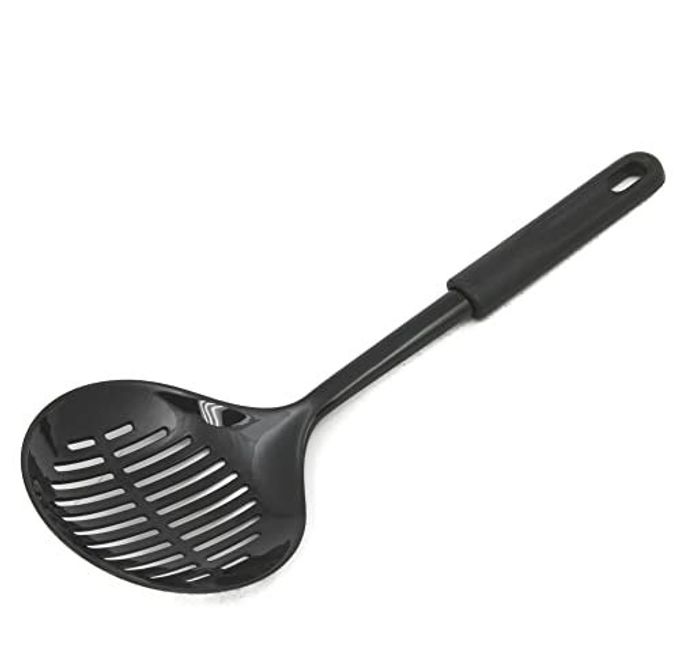 Chef Craft Basic Nylon Sturdy Skimmer, 12.5 inch, Black