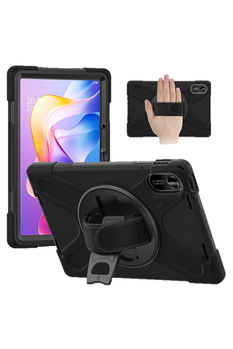 عام غطاء متوافق مع ريدمي باد 2 مقاس 11 بوصة 2025، غطاء ثلاثي الوظائف مقاوم للكسر، مع حامل متعدد الاستخدامات قابل للدوران 360 درجة. - Image 1
