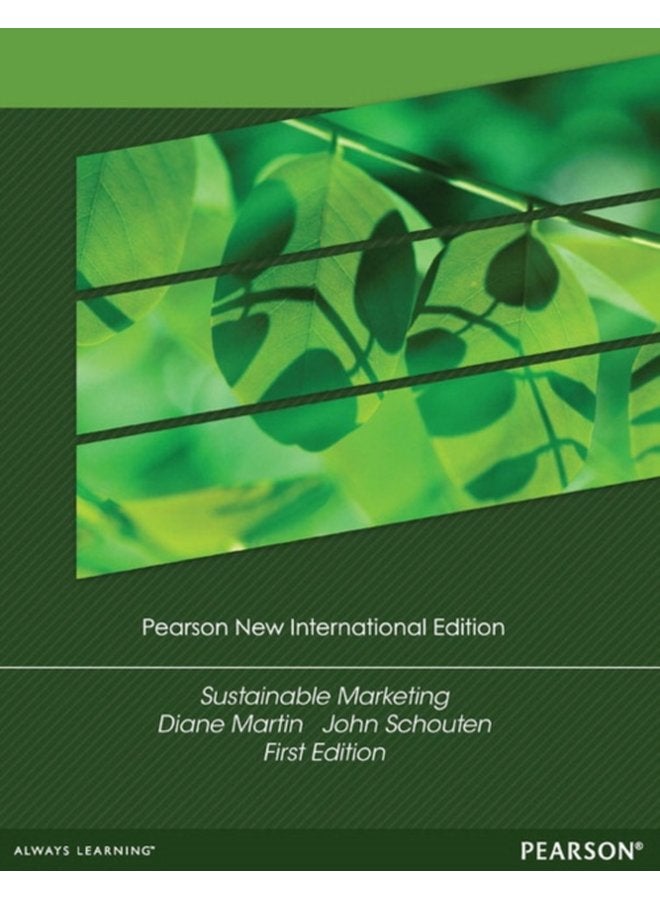 Sustainable Marketing Pearson New International Edition - Paperback