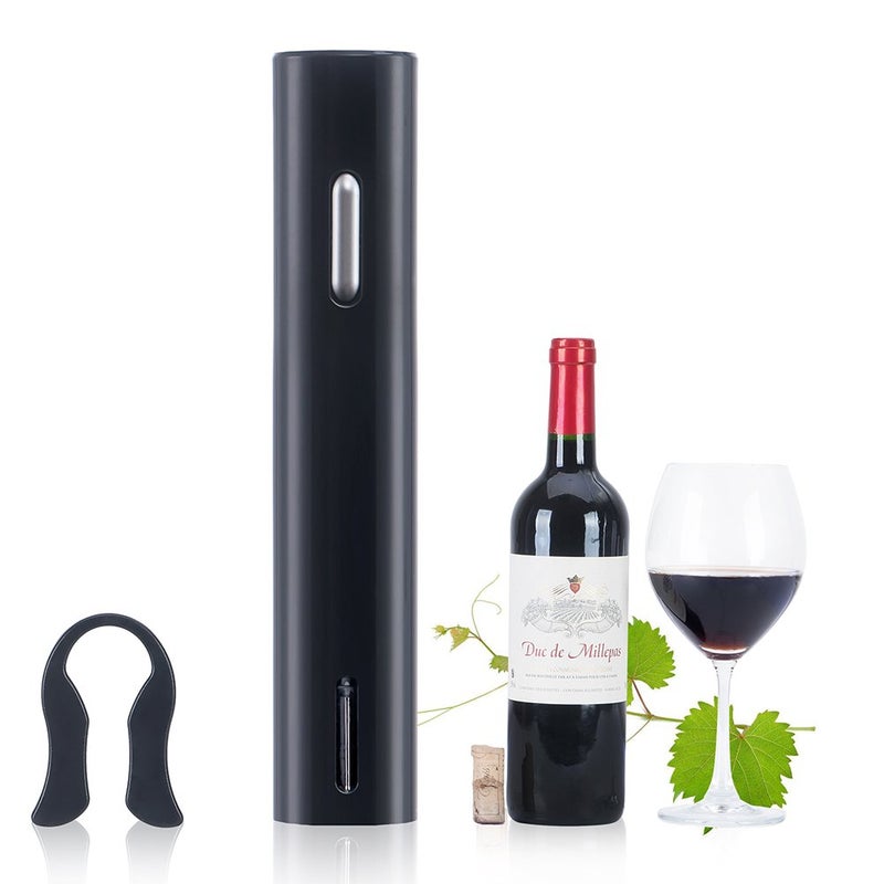 Olpad Olpad Electric Corkscrew Automatic Wine Opener with Foil Cutter for Professional Sommeliers Wine Pourer and Vacuum Stopper with USB Charging Foil Cutter Drinking for Kitchen Bar Restaurant  - Image 1