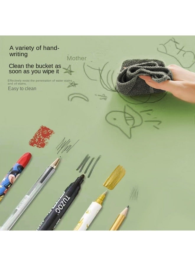 UNIVERSAL Silicone table mat waterproof and anti-fouling writing mat children primary school desk mat tea table dining table mat oil-proof tablecloth - Image 2