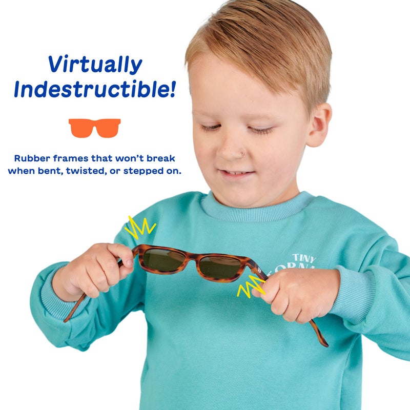 Babiators Polarized Navigator | Jet Black | Smoke Lenses | Ages 0-2 - Image 5