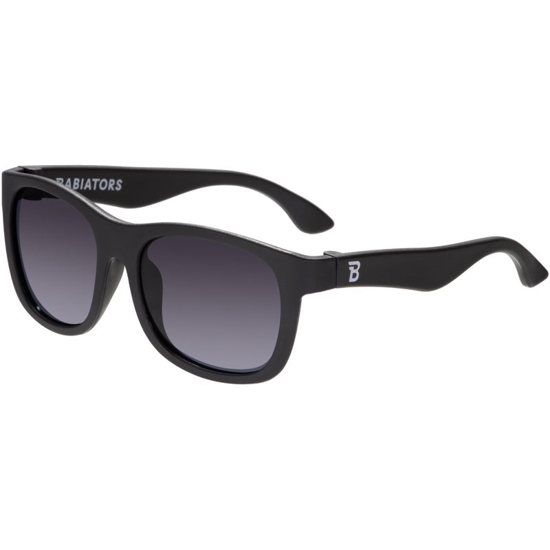 Babiators Polarized Navigator | Jet Black | Smoke Lenses | Ages 0-2 - Image 1