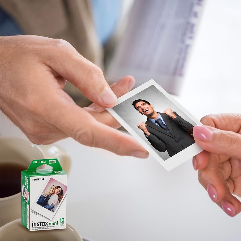 Fujifilm INSTAX Mini Instant Film (White) for Fujifilm Mini 8,9,11,12 Cameras w/Microfiber Cloth by Quality (40 Prints) - Image 4