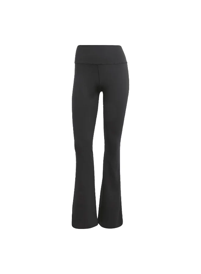 Adidas All Me Flare L Black Training Tights For Women 2XS