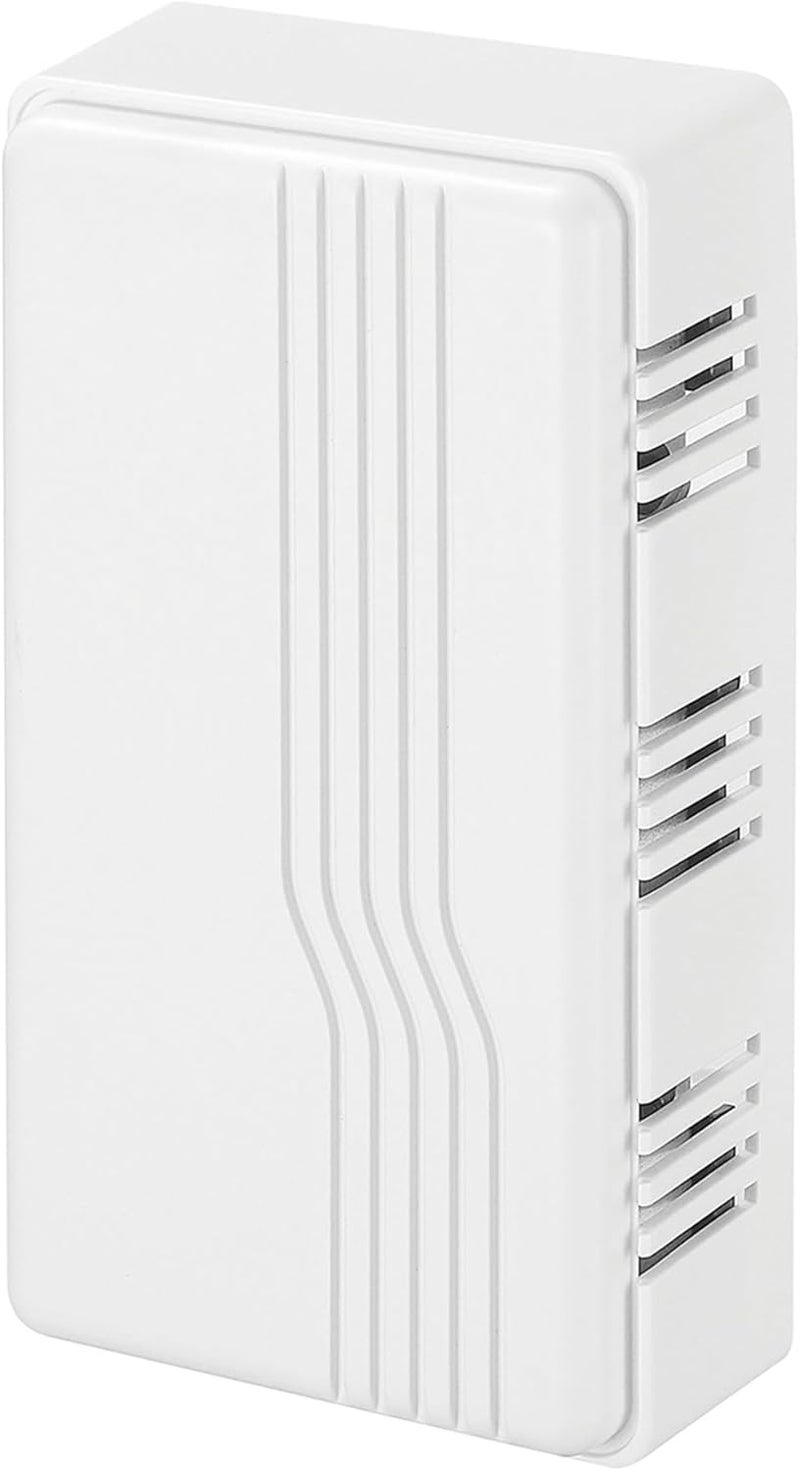 Globe Heath Zenith SL-2796-02 Basic Series Wired Door Chime in White - Image 1