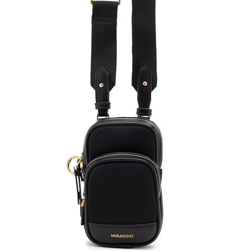 Miraggio Jeff Phone Crossbody (Black) - Image 5