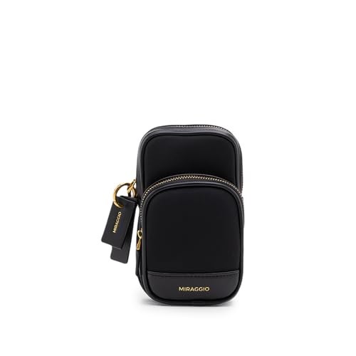 Miraggio Jeff Phone Crossbody (Black) - Image 1