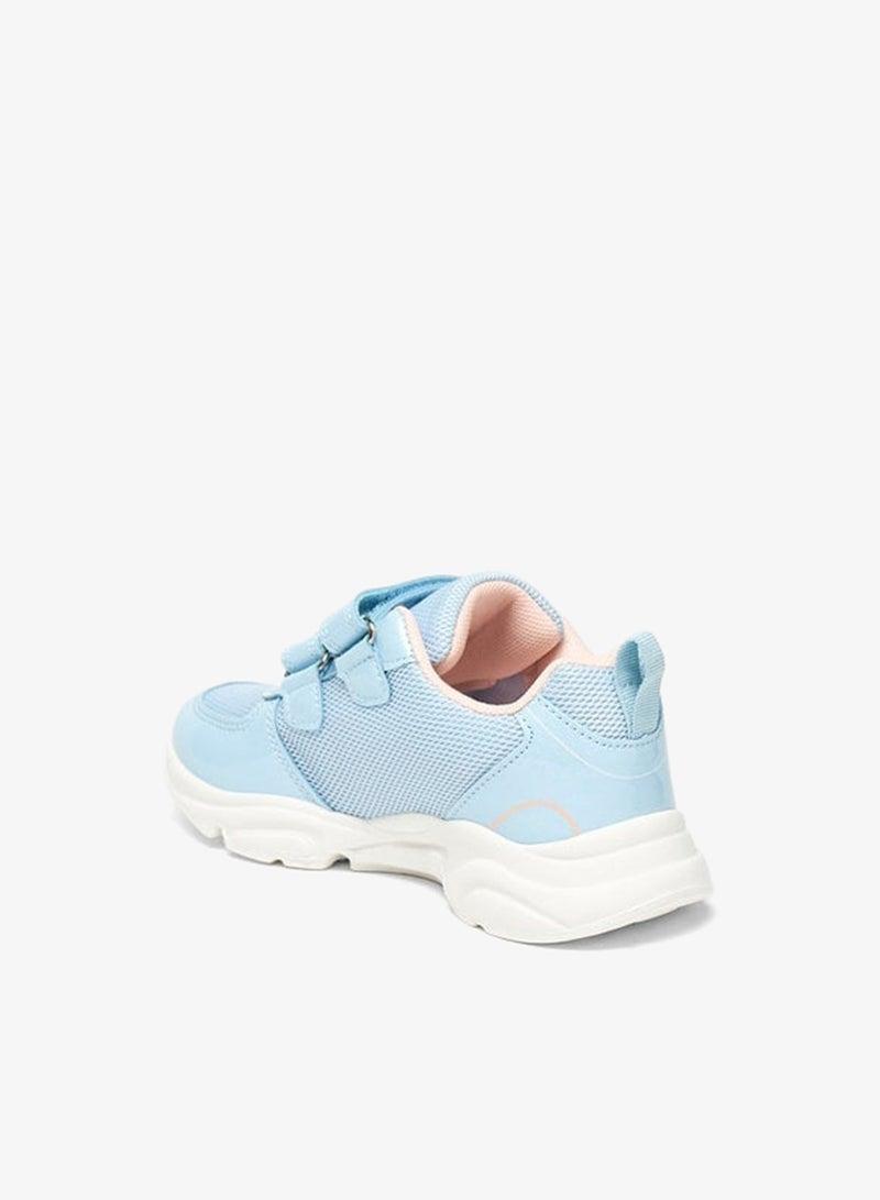 Flora Bella By Shoexpress Girls Panelled School Shoes With Hook And Loop Closure - Image 2