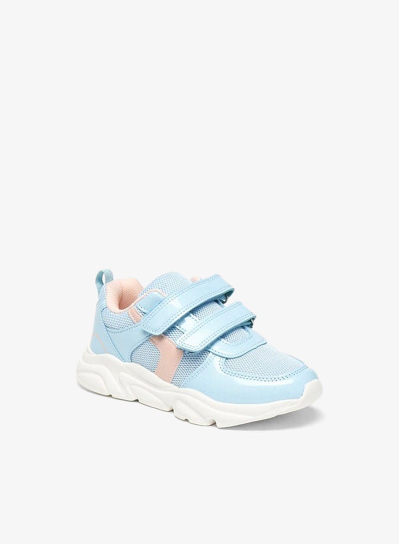 Flora Bella By Shoexpress Girls Panelled School Shoes With Hook And Loop Closure - Image 3