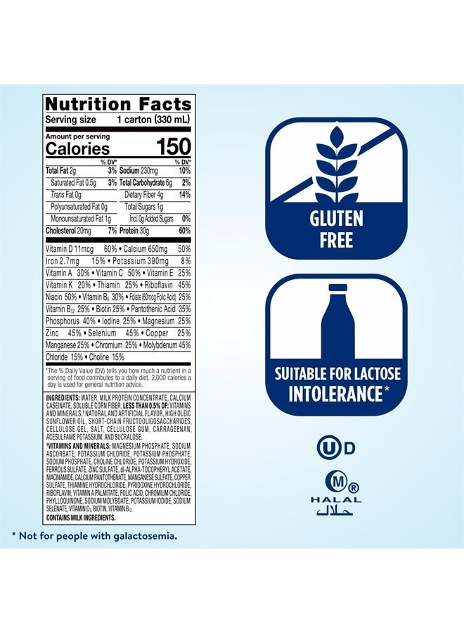 Ensure مخفوق البروتين الأقصى مع 30 جم من البروتين، 1 جم من السكر، مخفوق عالي البروتين، الفانيليا الفرنسية، سائل، 11 أونصة سائلة (عبوة من 12 قطعة) - Image 5