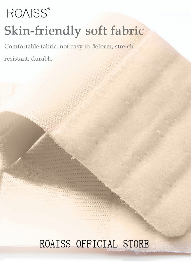 6 Pack High Elastic Bra Extension Buckle Set for Women Bralette Length Adjustment Bra Back Universal Two and Three Rows Skin-friendly Fabric