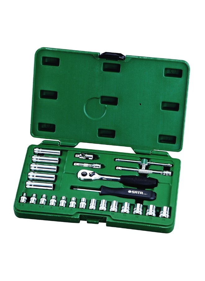 Sata SATA ST09001SJ 36-Piece 1/4" Drive 6 Point Metric Socket Set  - Image 2