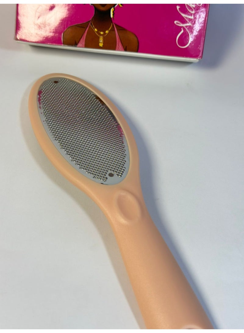 مقشرة قدم فعّالة للتخلص من الجلد الميت بحجم كبير، لترطيب القدمين والباديكير - قطعة واحدة - متعدد الالوان - Image 2