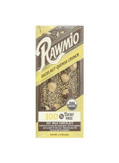raWMio Rawmio, Oat Milk Chocolate, Hazelnut Quinoa Crunch, 2.12 oz (60 g)  - Image 1