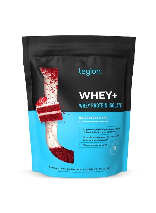 Legion Whey+ Isolate Powder – Ultra‑Filtered Grass Fed Protein 30 Serv - Image 1
