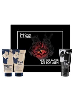 Qraa Men Winter Care Kit (Value Pack) 300 G (Pack Of 3)  - Image 1