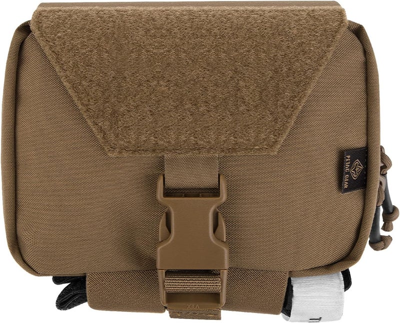 PETAC GEAR Tactical Rip Away Medical Pouch Tear Off First Aid IFAK Pouch Molle & Belt Horizontal Outdoor Emergency Survival Bag … - Image 1