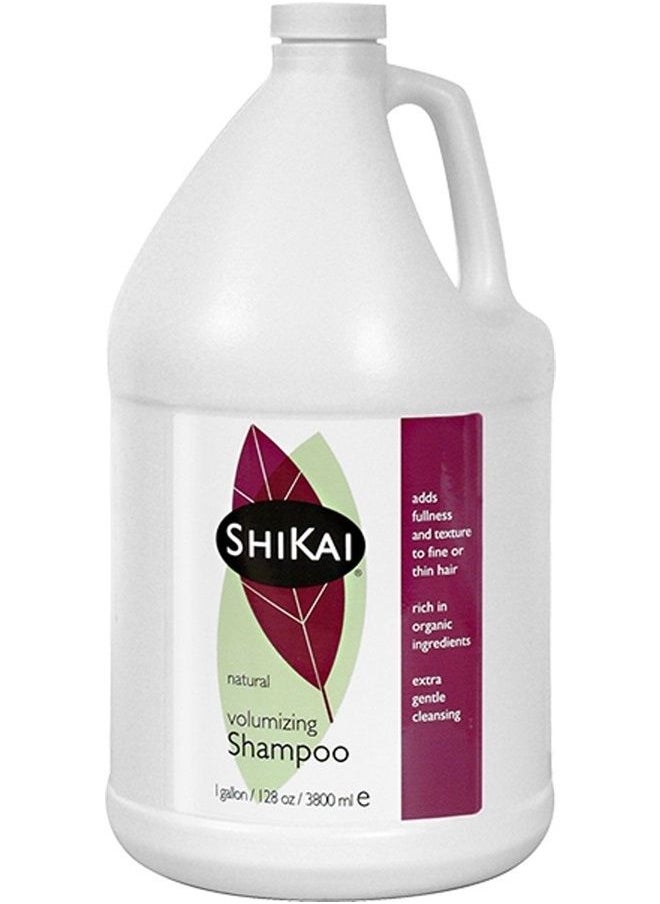 SHIKAI - Shikai - Volumizing Shampoo, Plant-Based, Non-Soap, Non-Detergent, Adds Fullness and Texture to Fine or Thin Hair (1 Gallon) - Image 1