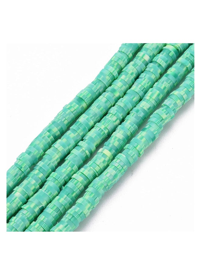 Box of 640~900 Sunny Claw 6mm Polymer Clay Spacer Beads, Colorful Polymer Clay Beads, Flat Round Hand Disc Slice, Heishi Loose Beads Strand for Jewelry Making Bracelets Necklaces Earrings Crafts  - Image 1