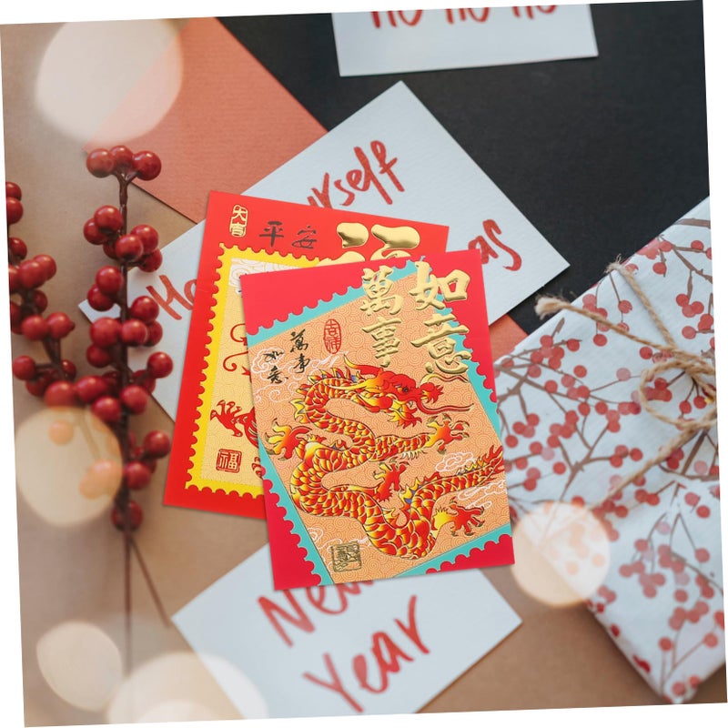 Chinese New Year Red Envelopes 30pcs Dragon Design Money Packets for Lunar Year Gifts - Image 4