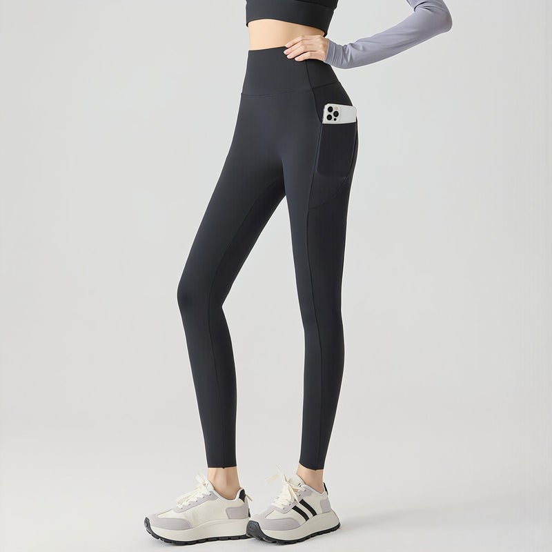 Slimming Leggings Women Slim Leg Youth Casual Daily Use Blue S - Image 2