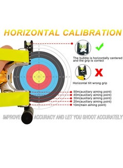 Rock Pow Hunting Slingshots Set, Professional Laser Slingshot for Outdoor Hunting,Adult high-speed catapult slingshot,100 Ammo Balls and 2 Rubber Bands.  - Image 3