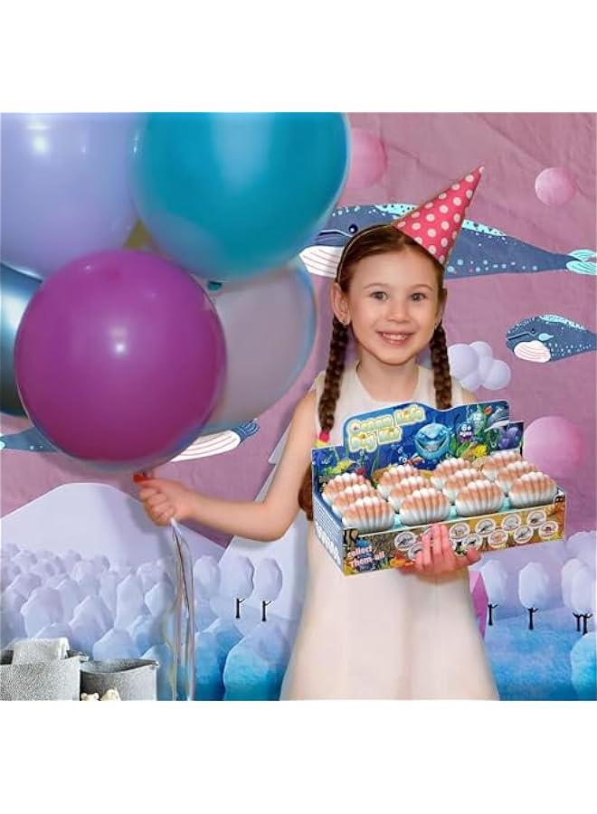 ميكسد الحيوانات البحرية أدوات التعدين - هدايا للأطفال الطرف - قذائف حفر الطوب ، واستكشاف 12 أنواع من الحيوانات البحرية لعبة مجموعات ، علم الأحياء البحرية أدوات التعدين ، والأطفال الفتيان والفتيات هدايا تعليمية جيدة - Image 5