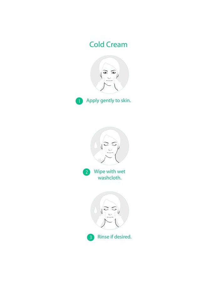 Pond's Cold Face Cream, Skin Care Facial Cleanser for All Skin Types, Deep Moisturizing Face Wash & Makeup Remover, 9.5 oz, 3 Pack - Image 4