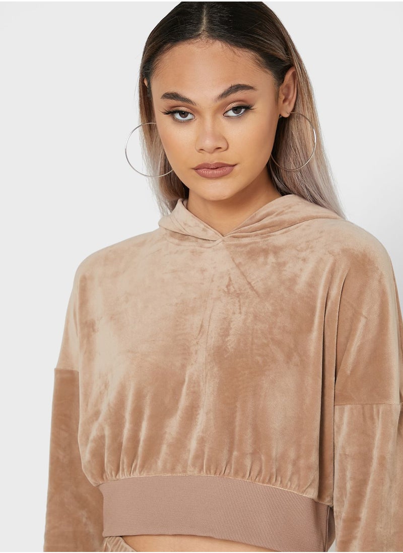 NOISY MAY - Velvet Hoodie - Image 1