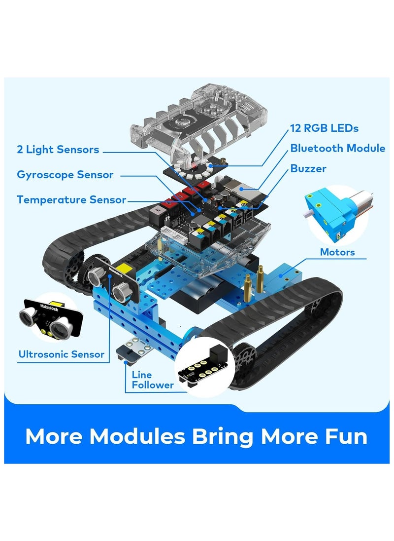 Makeblock - mBot Ranger 3 in 1 Robot Kit, Robotics Coding Kit for Kids to Learn Scratch & Arduino Programming, STEM Educational Building Toys Gift for Kids Ages 10+ - Image 1