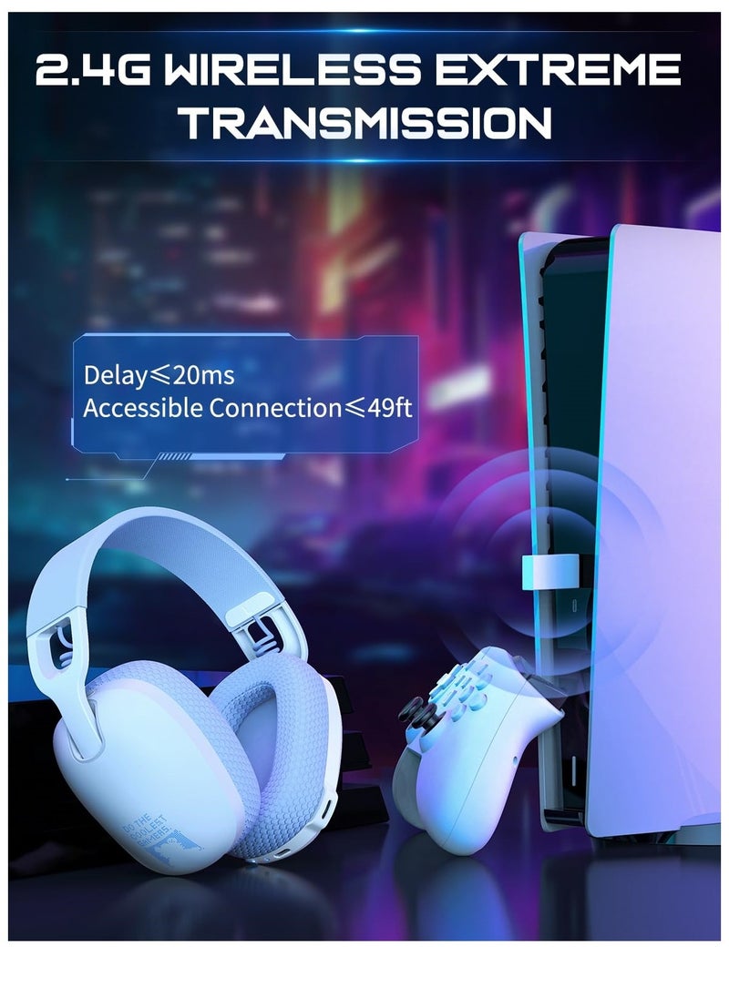 onikuma 2.4GHz Bluetooth Wireless Gaming Headset  - Image 5