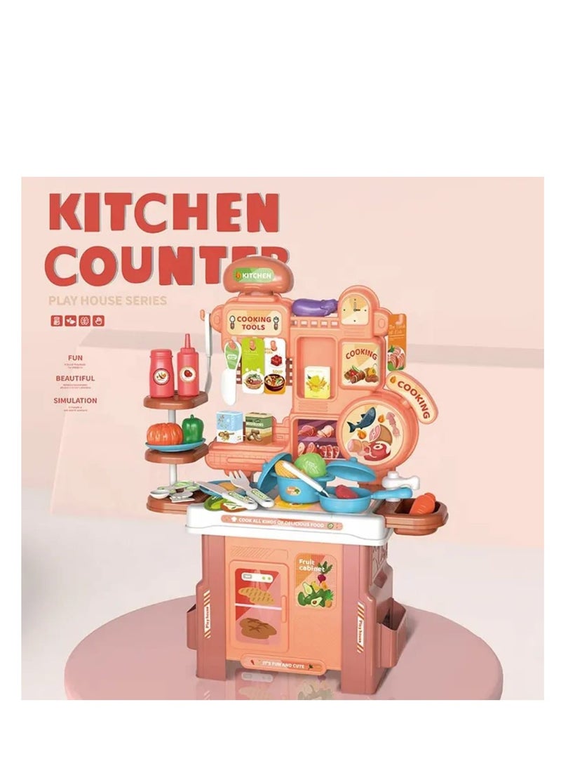 لعبة مطبخ اطفال 46 قطعة - Image 1