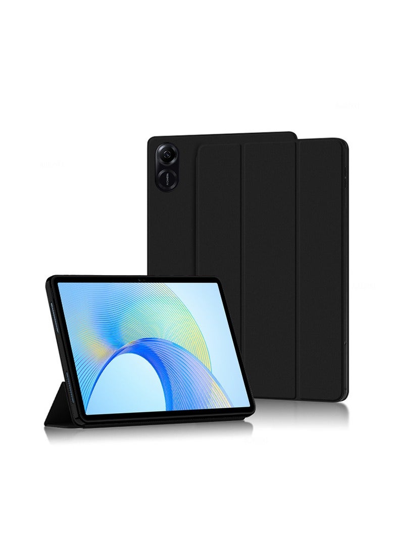 general Case for Huawei Honor Pad X9 2023 11.5 Inch ELN-W09 Tablet Stand PU Protective Tablet Case, Honor Pad X9 Triple Folding Stand Case - Image 1