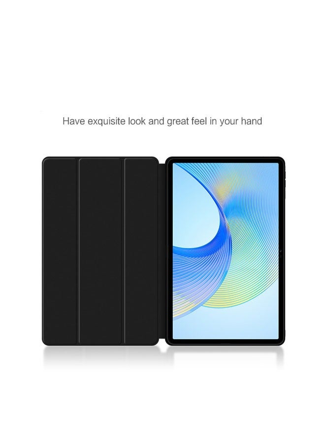 general Case for Huawei Honor Pad X9 2023 11.5 Inch ELN-W09 Tablet Stand PU Protective Tablet Case, Honor Pad X9 Triple Folding Stand Case - Image 2