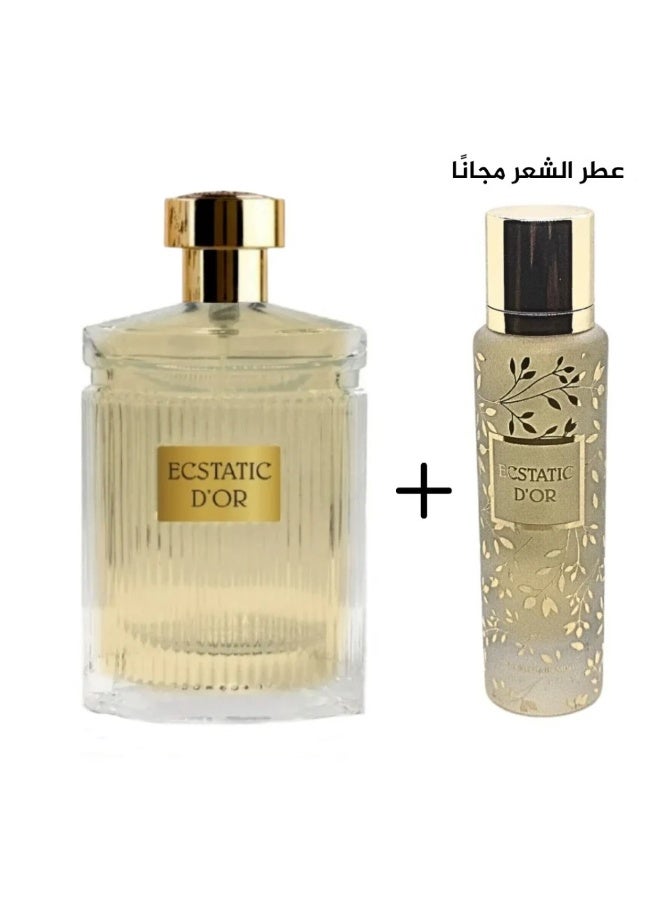 Ecstatic D'or Eau de Parfum 100ml + Hair Mist 50ml
