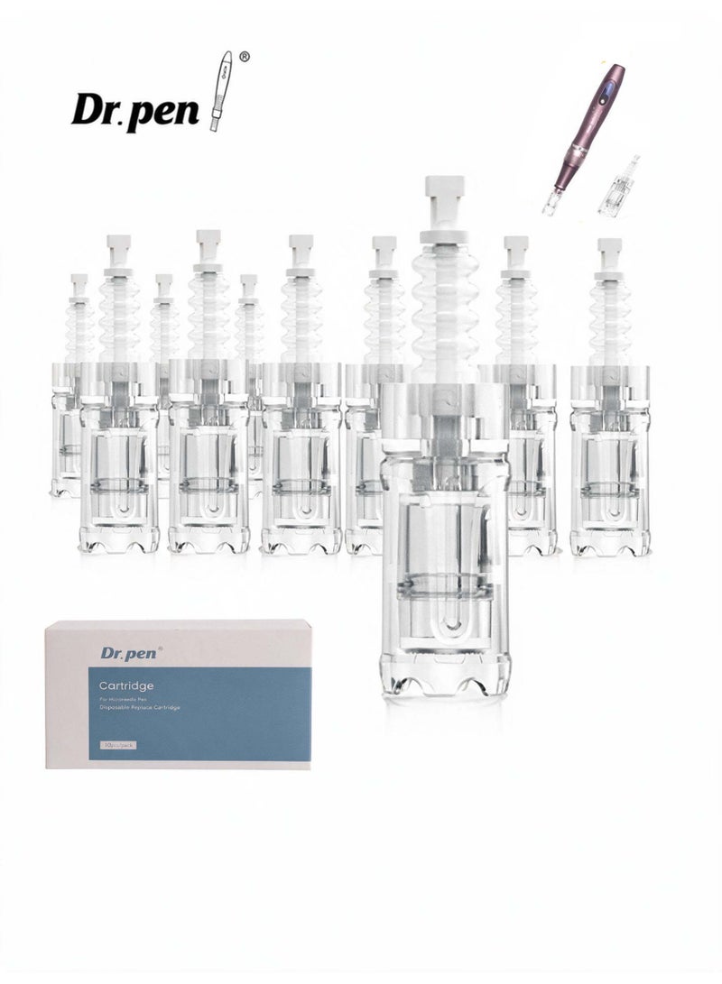 Dr.pen Derma Ultima A10 Replacement Cartridge 12 Needles 20 Pieces Blue 8cm - Image 1