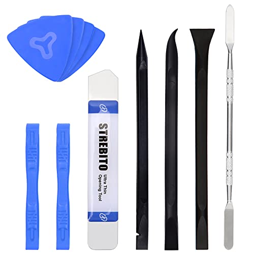 STREBITO Spudger Pry Tool Kit 11 Piece Opening Tool, Plastic & Metal Spudger Tool Kit, Ultimate Prying & Open Tool for iPhone, Laptop, iPad, Cell Phone, MacBook, Tablet, Computer, Electronics Repair - Image 1
