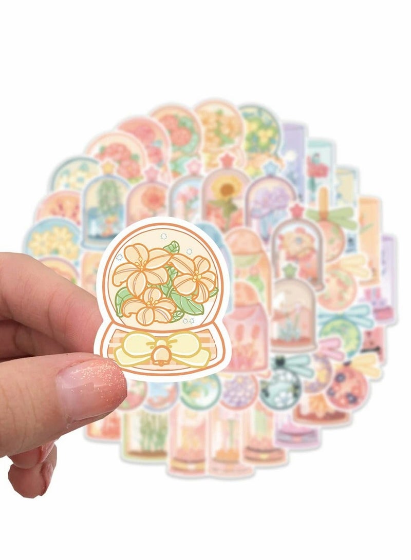 Drink Stickers,   Food Stickers for Water Bottles, 50 Pcs Waterproof Vinyl Stickers for Hydro Flask, Laptop Skateboard Computer Stickers Pack - Image 3
