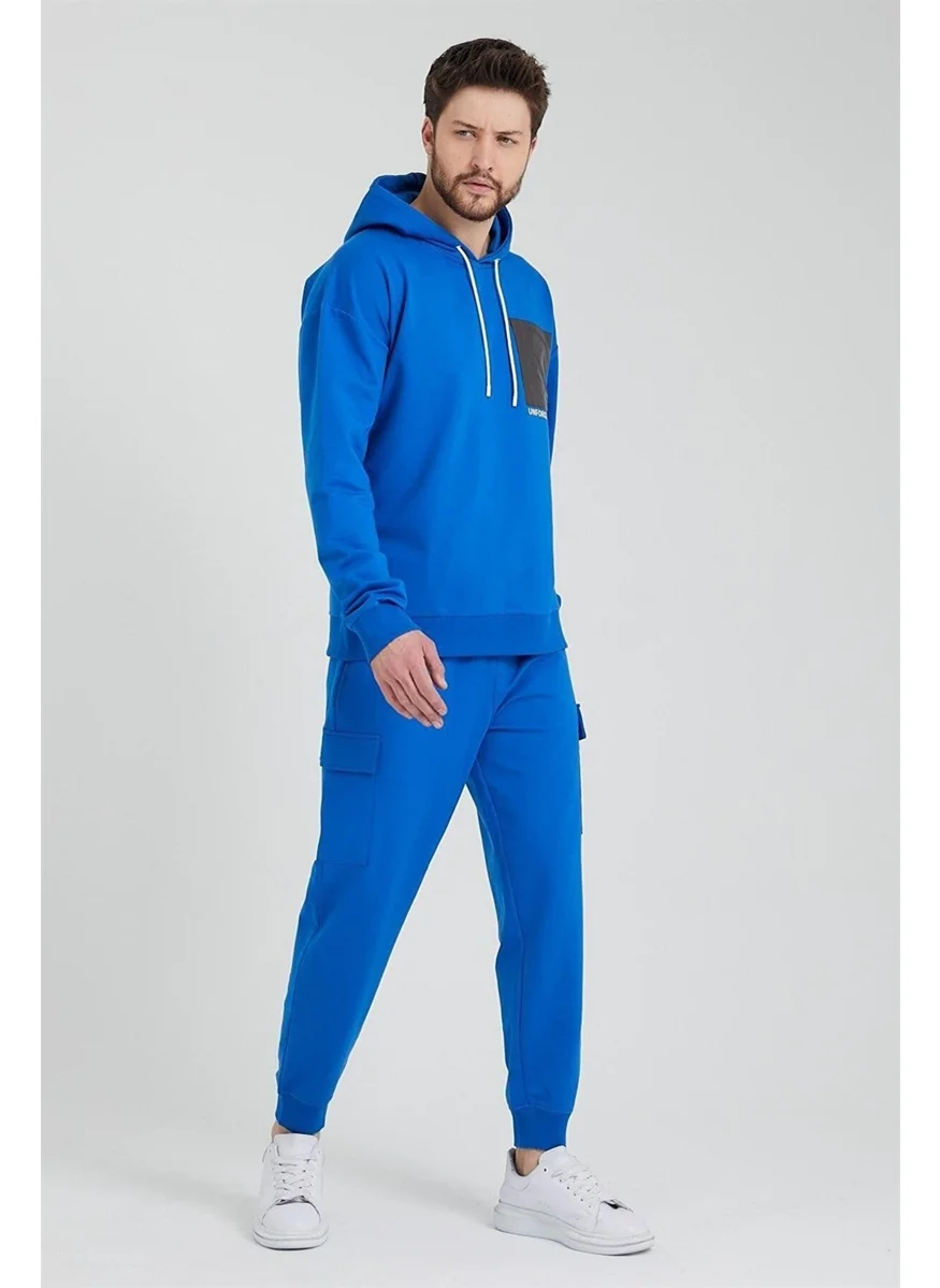 Odelon Men's Oversize Hooded Sweatshirt Saks