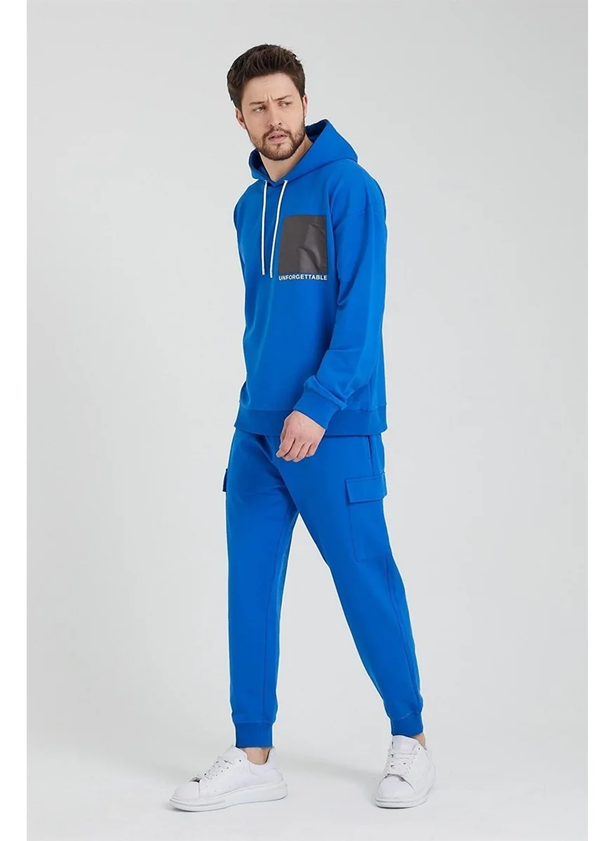 Odelon Men's Oversize Hooded Sweatshirt Saks