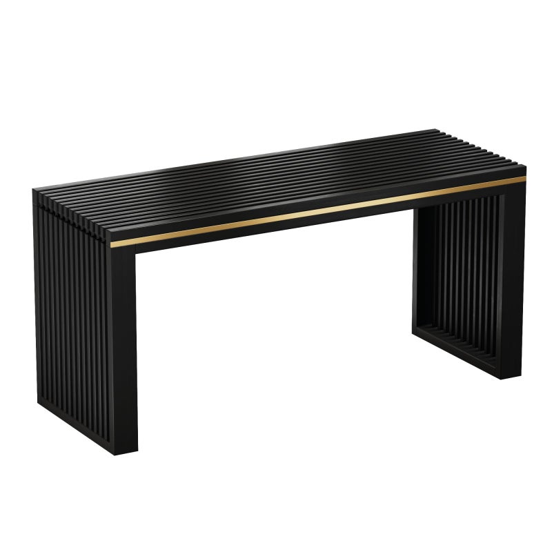 APRTAT Bamboo Dining Bench Indoor Long Entryway Shoe Rack Benchs,Outdoor Modern Wood Benches 35 Inch Bamboo Bench for Living Room Hallway Bedroom Bathroom - Image 1
