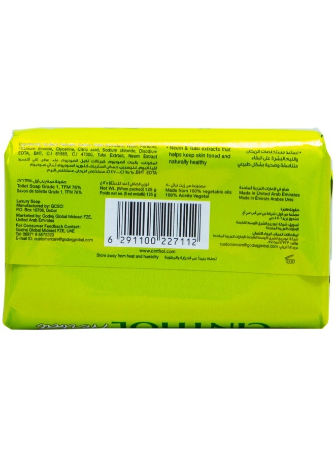 Cinthol Godrej Cinthol Herbal Soap 125g X 6Pcs, Refreshing Herbal Fragrance, Cleansing & Freshness - Image 5