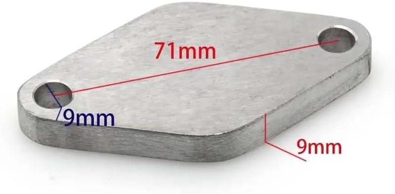 304 Stainless Steel 35MM 38MM Turbo Wastegate Block Off Plate For All EP CGQ128H - Image 3