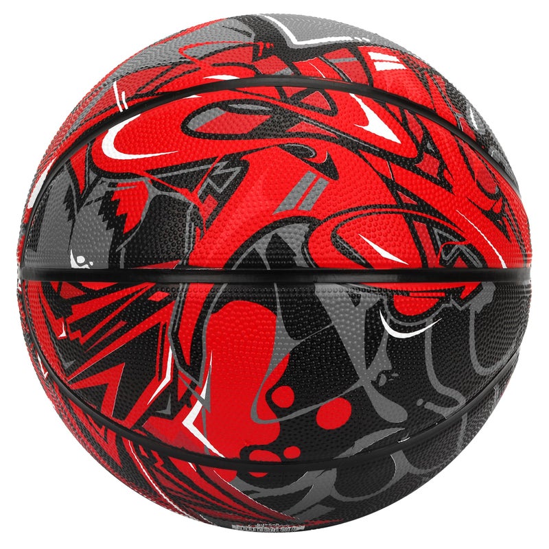 AND1 Enigma Rubber Basketball: Official Regulation Size 7 (29.5 inches) Street Basketball - Deep Channel Construction Streetball, Made for Indoor Outdoor - Image 2