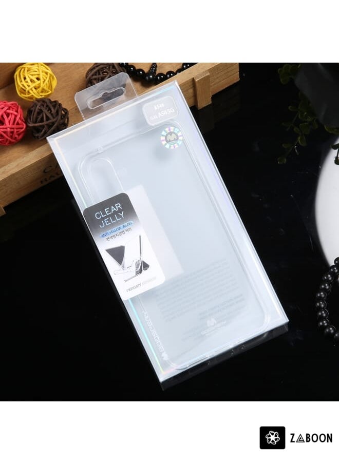 Zaboon - Protective Case For Samsung Galaxy A54 5G GOOSPERY CLEAR JELLY Transparent TPU Soft - Image 1