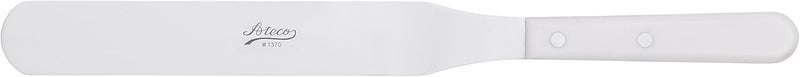 1370 Straight Spatula with 9.75-Inch Stainless Steel Blade, Plastic Handle, Dishwasher Safe