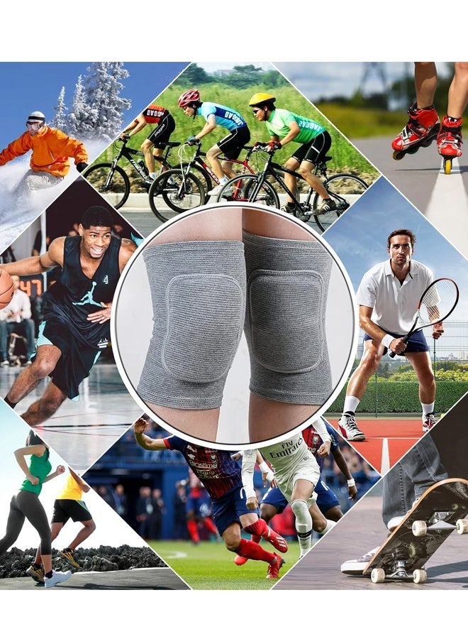 Volleyball Knee Pads for Women, Men, Youth, Girls, Kids, Knee Brace for Volleyball Basketball Football Dance Yoga Tennis Running Cycling Workout Climbing Wrestling,M - Image 5