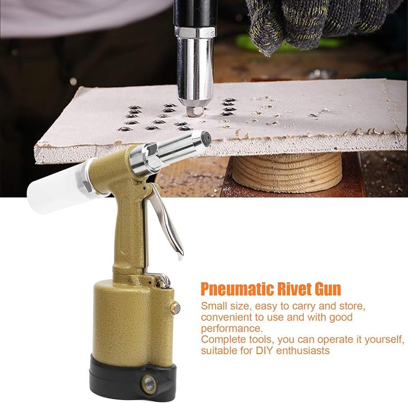 مسدس الرش الهوائي مجموعة أدوات برشام الهواء مقاس الولايات المتحدة الأمريكية لمجالات التصنيع - Image 5